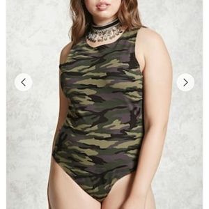 Forever 21 plus body suit